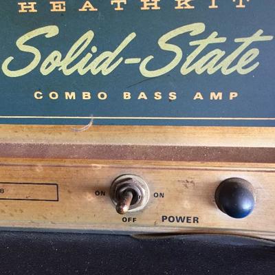Heathkit TA-38 combo bass amp