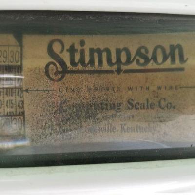 Vintage Stimpson Scale