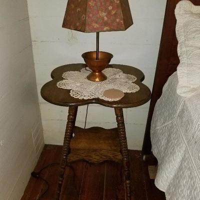 Small Spindle Leg Table $75