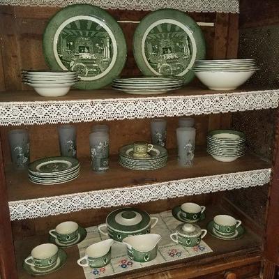 Vintage Burleigh Ware England Dishware
