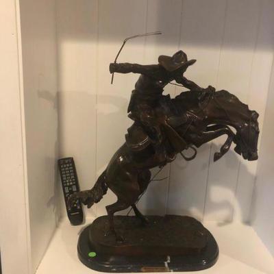 Bronco Buster By Frederic Remington