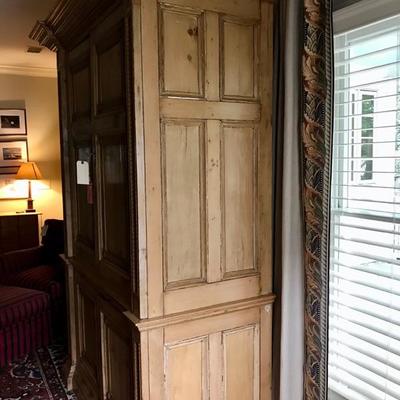 Pine armoire /entertainment center $1,695
56 X 27 X 90"