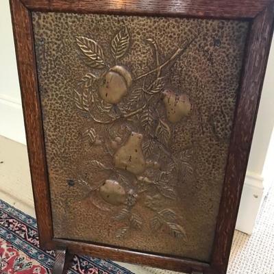 Antique copper firescreen $250
17 X 25