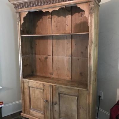 Antique pine French bookcase $395
48 X 10 1/2 X 71 1/2