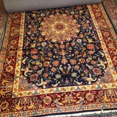 Persian Tabriz rug $1,950
5'8