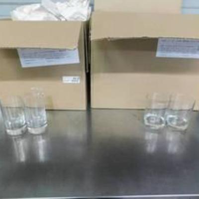 Approx 2 Dozen Assorted Glass Drinking Glasses