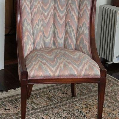 https://www.ebay.com/itm/124253196781	Pr1057: Upholstered / Fiber Maple Wood Accent Occasional Chair Estate Sale Local Pickup	Auction
