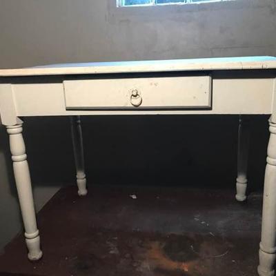 Vintage Country Table with Drawer