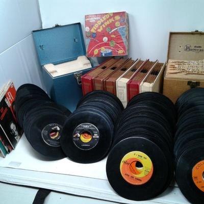 Huge Lot of Records, Elvis, Frankie, Cline & More