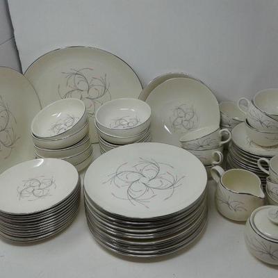 Rhythm Homer Laughlin Service for 12 China Set USA