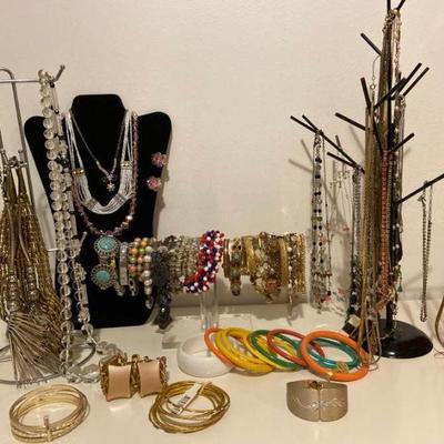 Large Lot Assorted Costume Jewelry