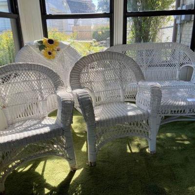 Wicker Furniture Lot