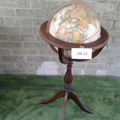 Antique Globe on Stand