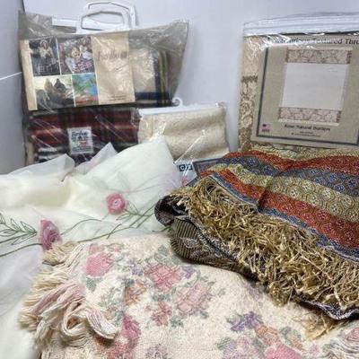 Faribo Throw with Hole