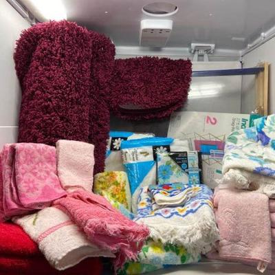Vintage Towels, Rug Set, and More