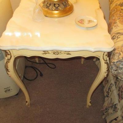 Marble Top Accent Tables  