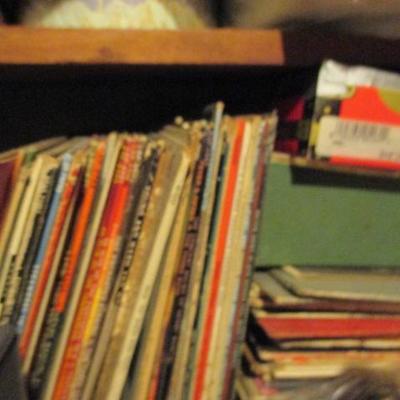 Tons of Albums & 45's  