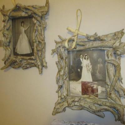 Tree Bark Style Picture Frames 