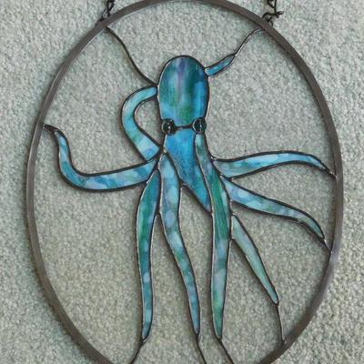 Stain Glass Octopus