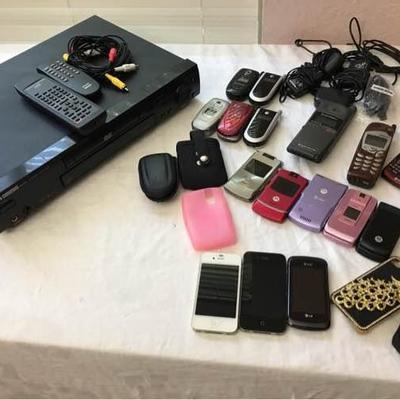 Philips DVD Player and Cell Phones