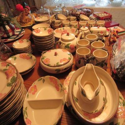 Franciscan Desert Rose dishes- over 100 pieces