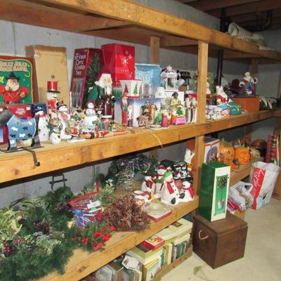 Large selection of Christmas items