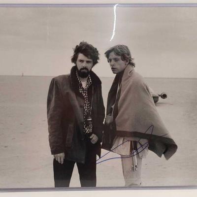 2167	

Photograph Signed By George Lucas
Measures Approx 11