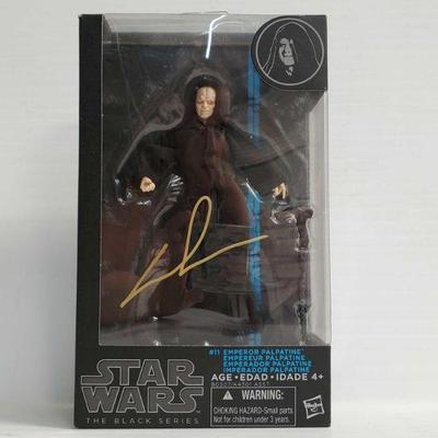 2027	

Star Wars Emperor Palpatine Action Figure Signed By George Lucas
PSA Authenticated Z39658