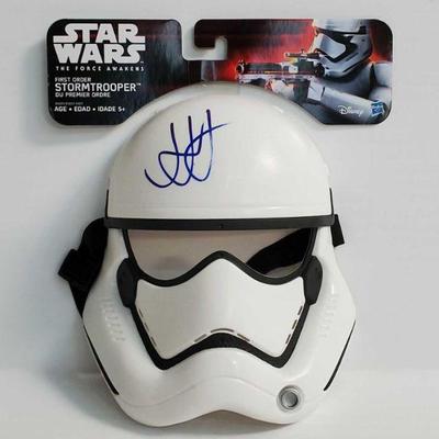 2035	

Star Wars Stormtrooper Mask Signed By J.J.Abrams with COA
PSA Authenticated Z30565