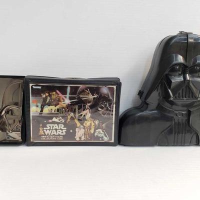 2133	

Star Wars Mini Action Figure Collector Cases And Lunch Pale
Star Wars Mini Action Figure Collector Cases And Lunch Pale