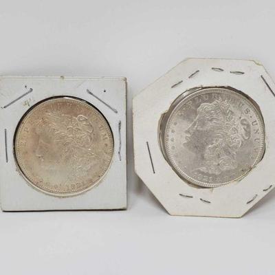 1015	

2 1921 Morgan Silver Dollars
Philadelphia Mint Marks