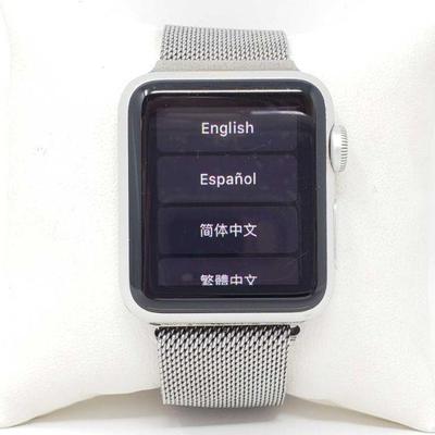 1105	

Apple Watch Series 0, 38mm
Serial FHLRJ11XG99D, Composite Back, Ion X Glass. Does Work, Unlocked.
OS19.033972.15