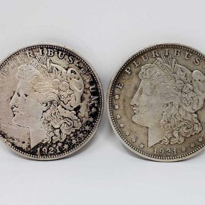 022	

1891 and 1899 Morgan Silver Dollars
New Orleans Mint Marks