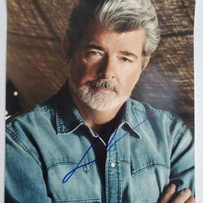 2208	

George Lucas Signed Photograph - Not Authenticated
Measures Approx