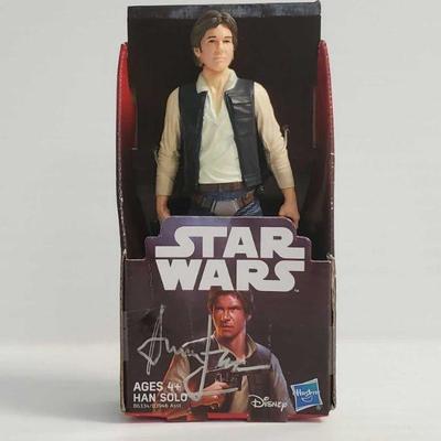 2070	

2015 Star Wars Han Solo Action Figure
New In Box, Appears To Be Signed