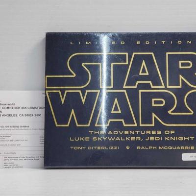 2150	

Limited Edition Star Wars The Adventures Of Luke Skywalker, Jedi Knight Book
Limited Edition Star Wars The Adventures Of Luke...