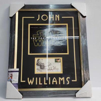2158	

John Williams Signed Original Motion Picture Soundtrack Star Wars The Force Awakens- With COA
Certificate Number: P60061 Size:...