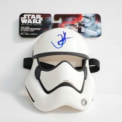 2034	

Star Wars Stormtrooper Mask Signed By J.J. Abrams
Has Certificate Of Authenticity
