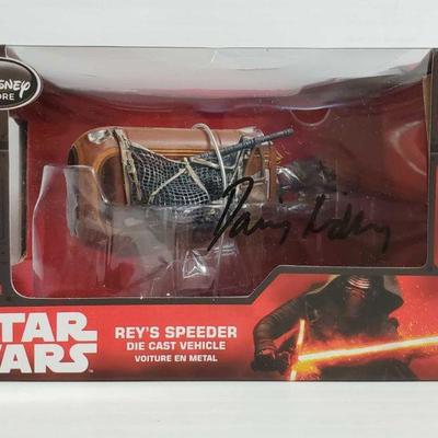 2033	

Star Wars Reys Speeder Toy Signed By Daisy Ridley
PSA Authenticated 7A40381