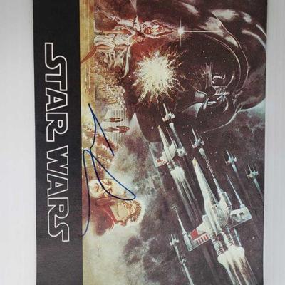 2186	

Twentieth Century Fox Star Wars Color Photo Book Signed By George Lucas - Has COA
Star Wars Photo Book Signed By George Lucas -...