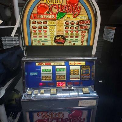 2450	

Wild Cherry Slot Machine - Lights Up
Wild Cherry IGT Slot Machine. Lights Up 