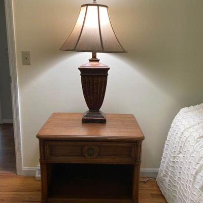 Heritage Nightstand Plus Lamp