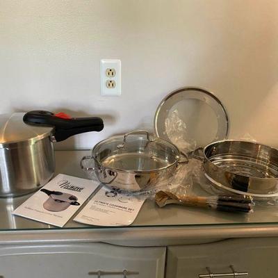 Nuwave Pressure Cooker and Induction Cooktop Steamer