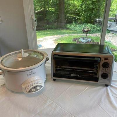 Crock Pot and Toaster Oven