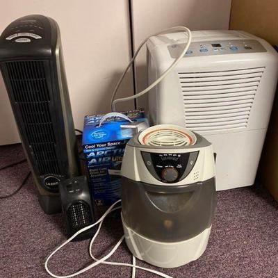 Dehumidifier, Heaters, and Artic Air
