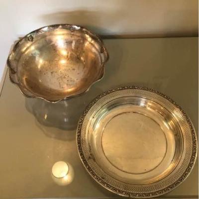 Pair of Sterling Bowls