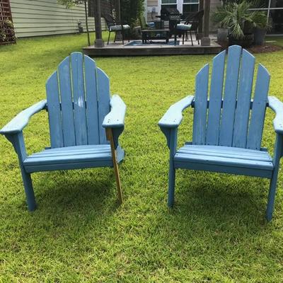 Andirondeck chairs
Left $45 Right $49
