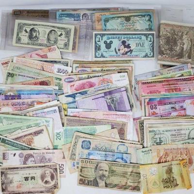 1064:  Foreign Currency
Places Include Afghanistan, Nicaragua, Mexico, Indonesia, and More !
