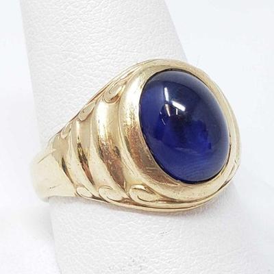 730	
14k Gold Ring, 9g
Size 11. Weighs Approx 9g.
OS2O-012564.2. 2/5.