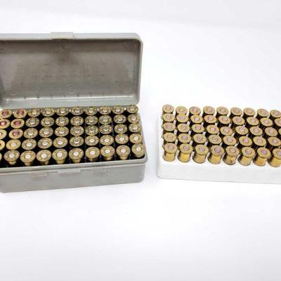 504	
50 Rounds Of 44 Rem Mag And 50 Shells
50 Rounds Of 44 Rem Mag And 50 Shells